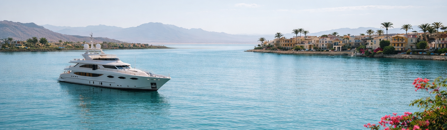 Serene morning in El Gouna